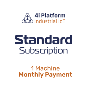 4i platform: Explore our Standard Subscription with convenient monthly payments for 1 machine.